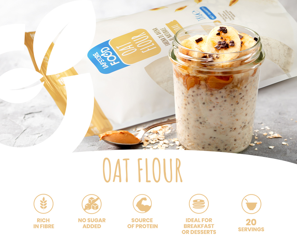 Iafstore Supplements - Oat Flour Cheesecake Flavour - IAFSTORE.COM